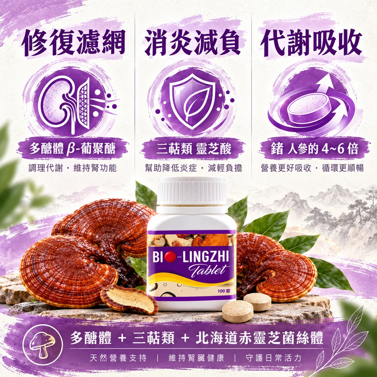 BIO-LINGZHI 百優靈芝