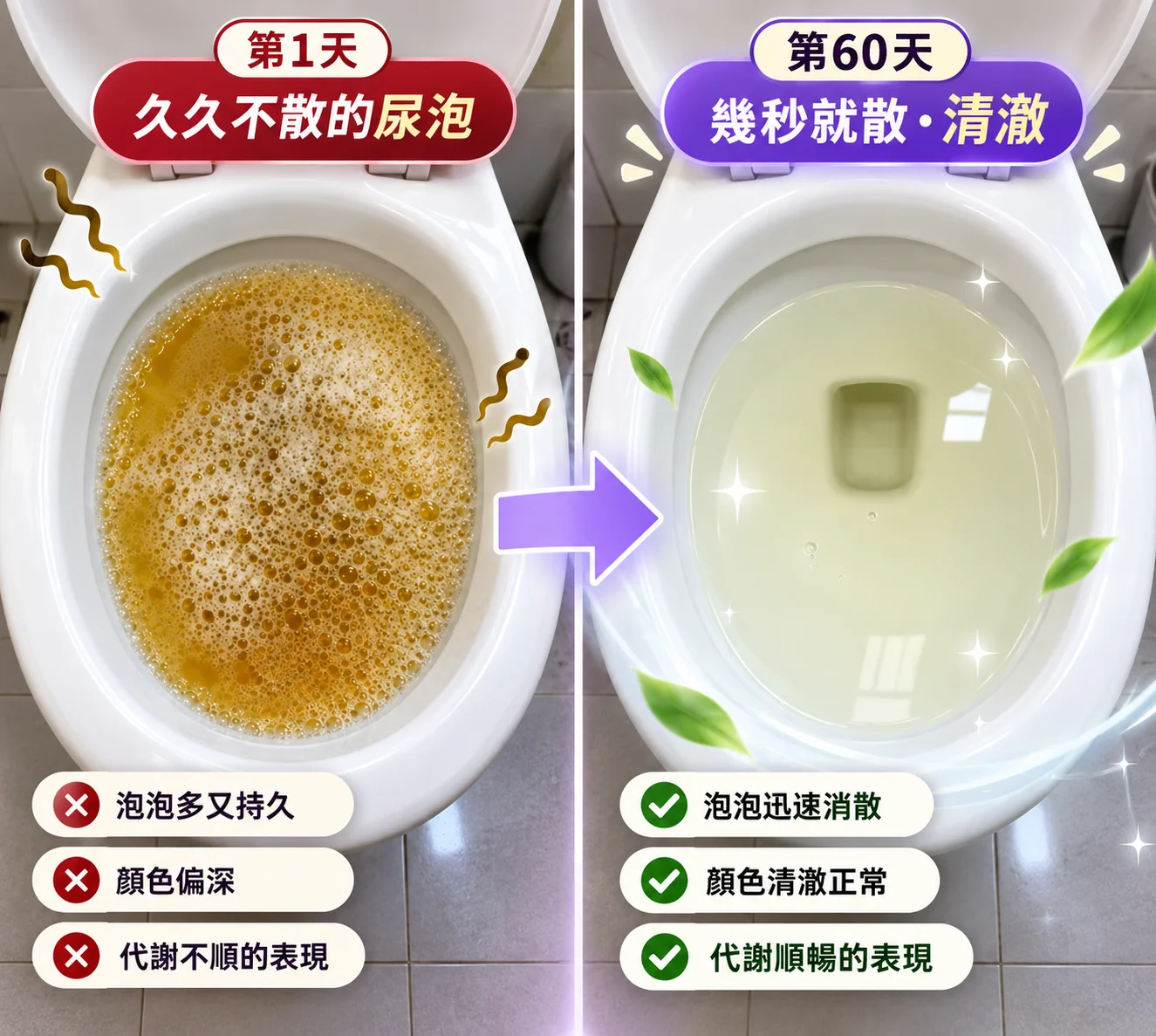 尿泡,是腎臟濾網正在漏蛋白的聲音